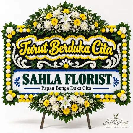 Papan Bunga Duka Sunter
